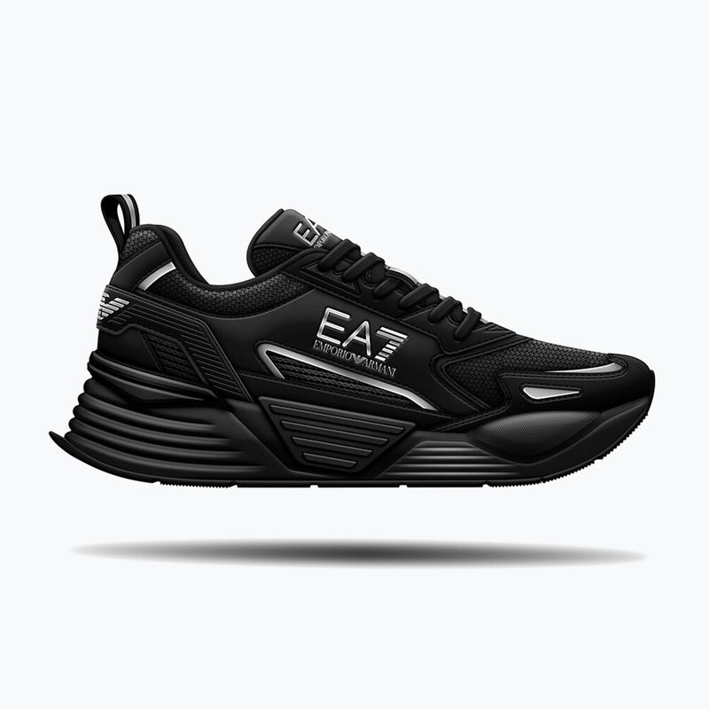 Boty EA7 Emporio Armani Ace Runner New triple black / silver 8