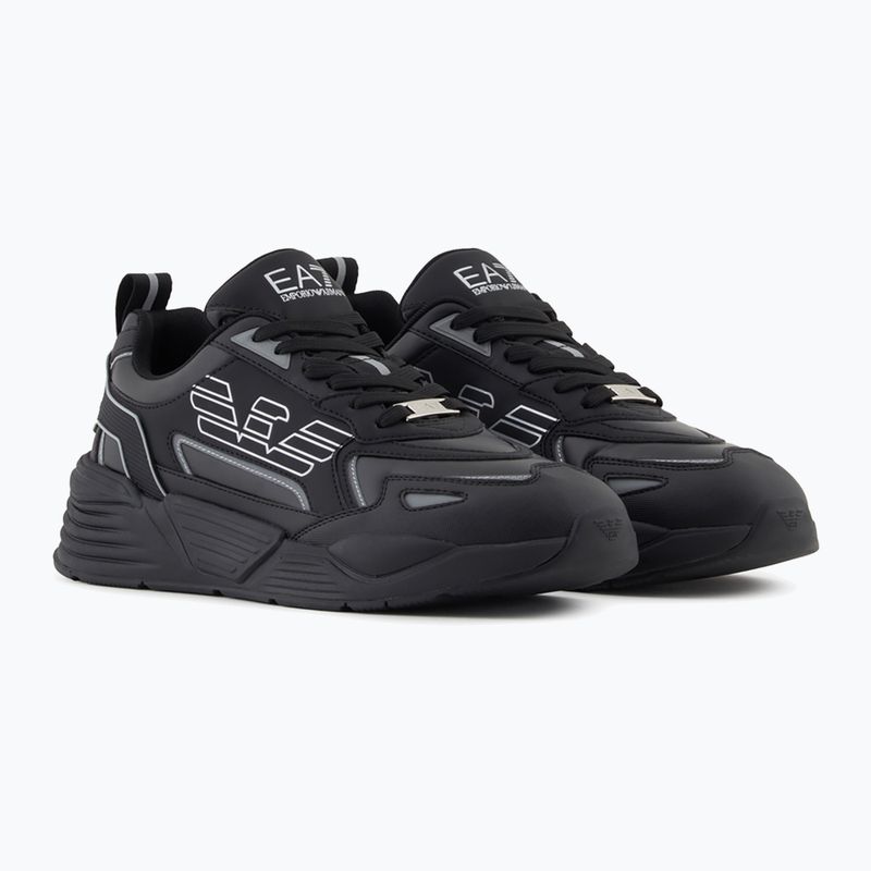 Boty EA7 Emporio Armani Ace Runner Special triple black / silver 9