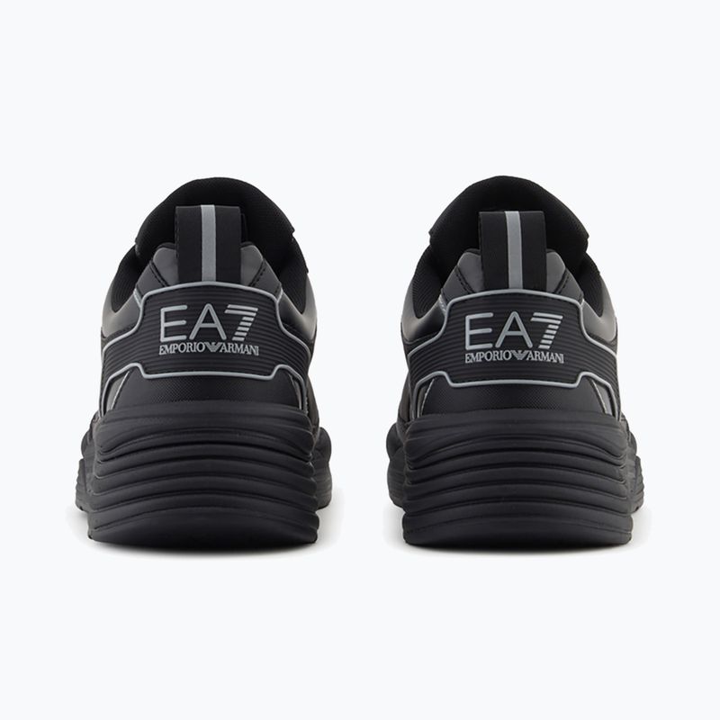 Boty EA7 Emporio Armani Ace Runner Special triple black / silver 10