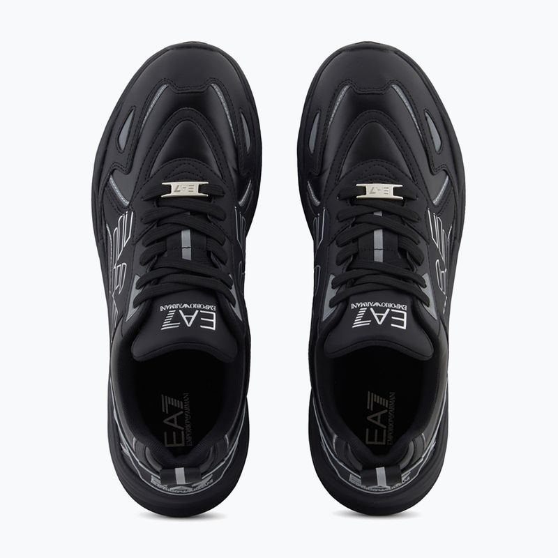 Boty EA7 Emporio Armani Ace Runner Special triple black / silver 12