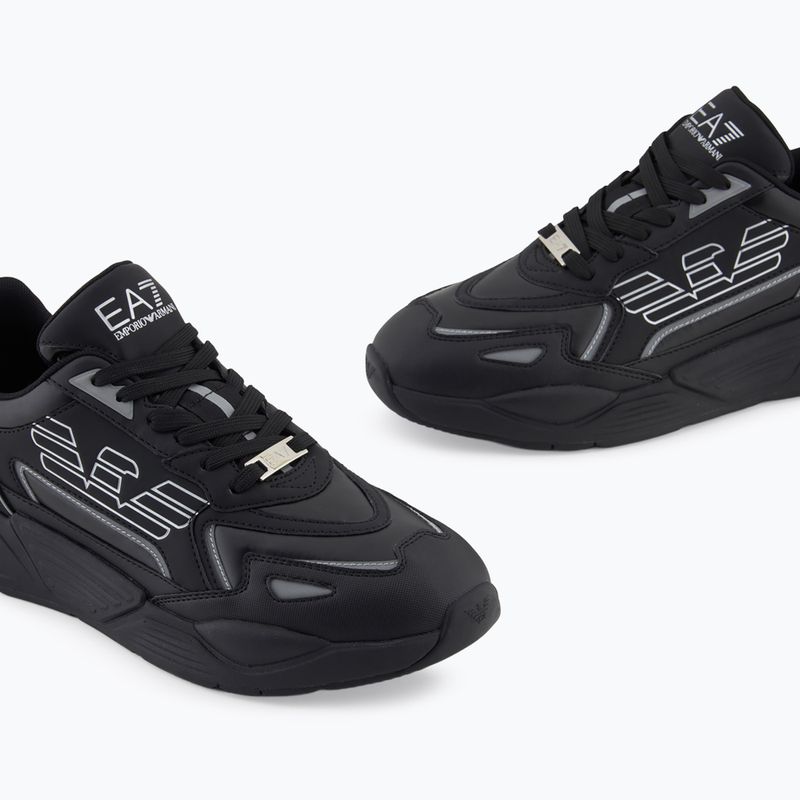 Boty EA7 Emporio Armani Ace Runner Special triple black / silver 13