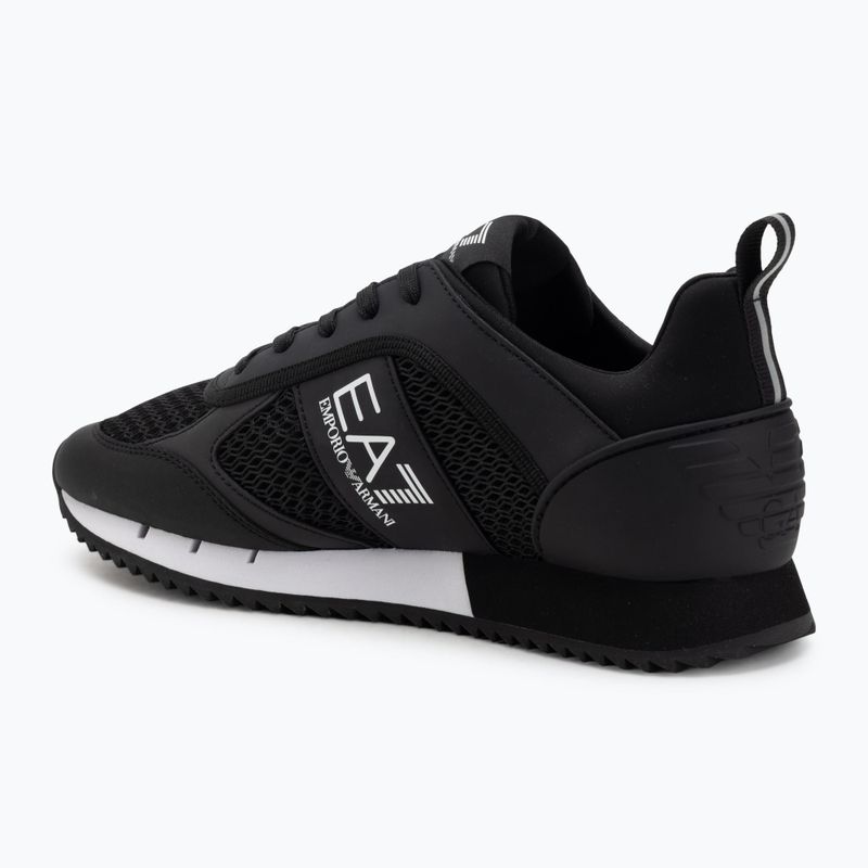 Boty EA7 Emporio Armani Black & White Laces black / white 3