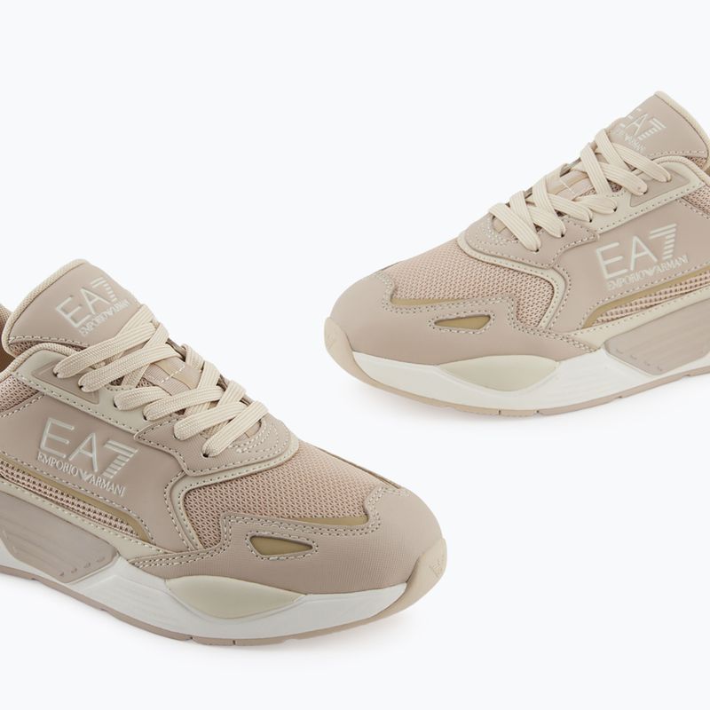 Boty EA7 Emporio Armani Ace Runner New cement / almond milk / light gold 13