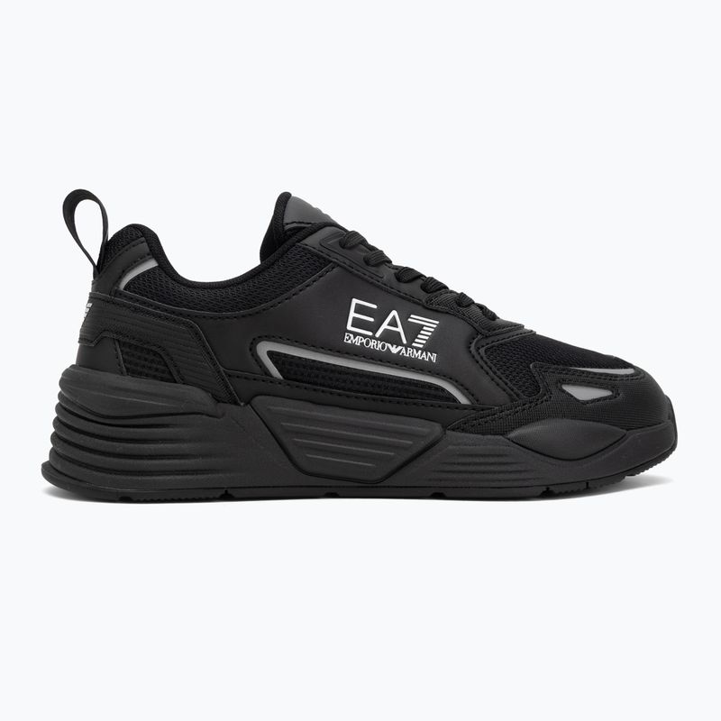 Boty EA7 Emporio Armani Ace Runner New triple black / silver 2