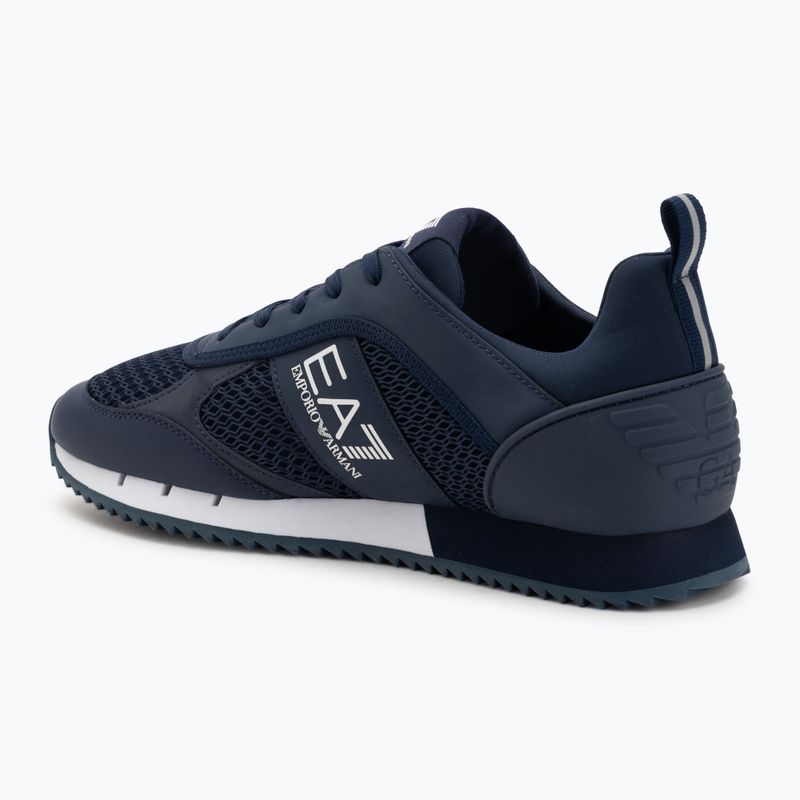 Boty EA7 Emporio Armani Black & White Laces navy / white 3