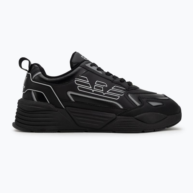 Boty EA7 Emporio Armani Ace Runner Special triple black / silver 2