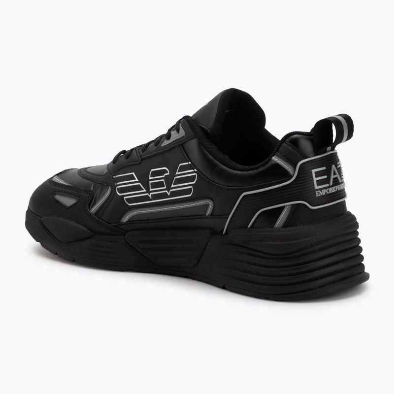 Boty EA7 Emporio Armani Ace Runner Special triple black / silver 3