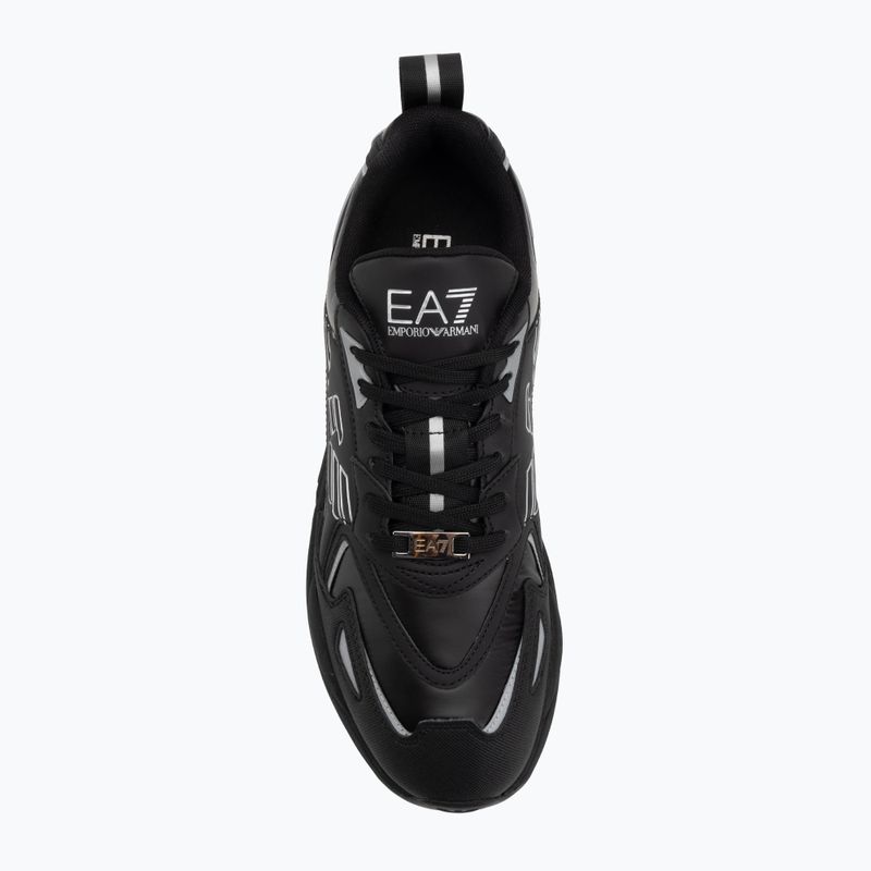 Boty EA7 Emporio Armani Ace Runner Special triple black / silver 5