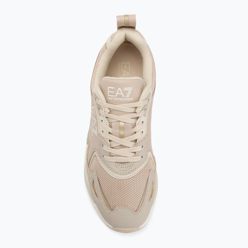 Boty EA7 Emporio Armani Ace Runner New cement / almond milk / light gold 5