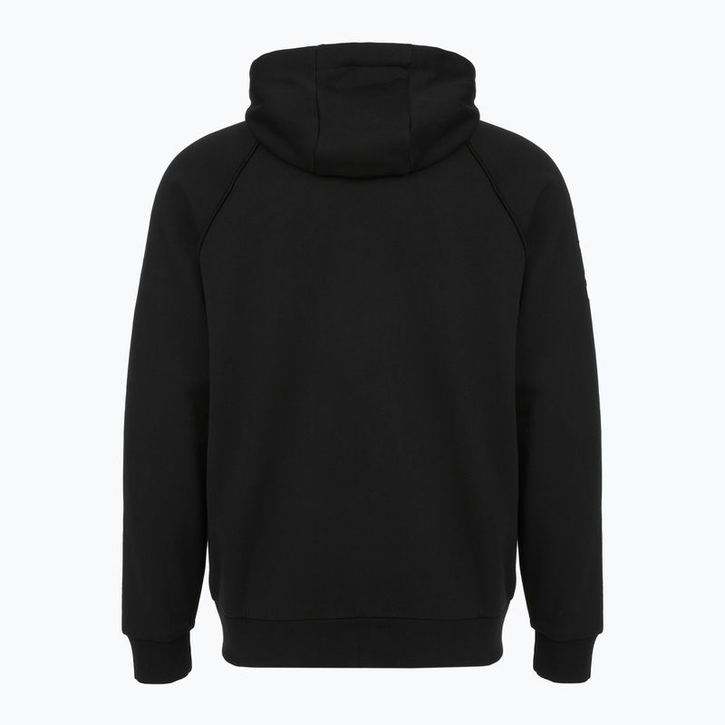 Pánská mikina Emporio Armani EA7 Train Logo Series Extended Logo Hoodie Fz black / white 2