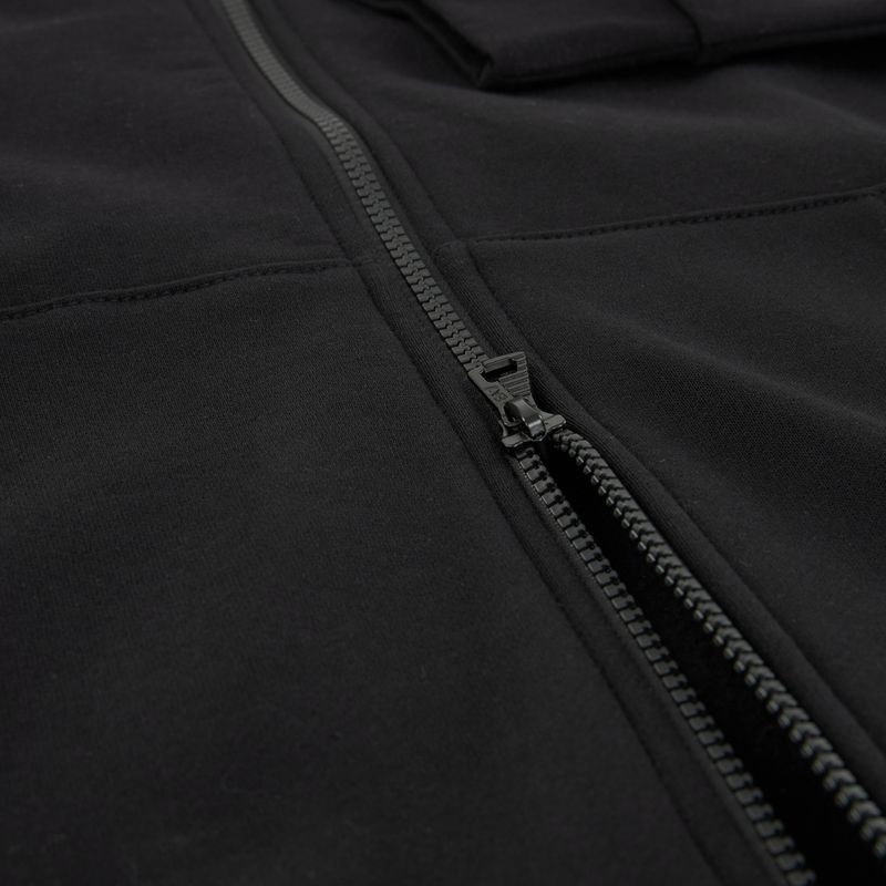Pánská mikina Emporio Armani EA7 Train Logo Series Extended Logo Hoodie Fz black / white 6