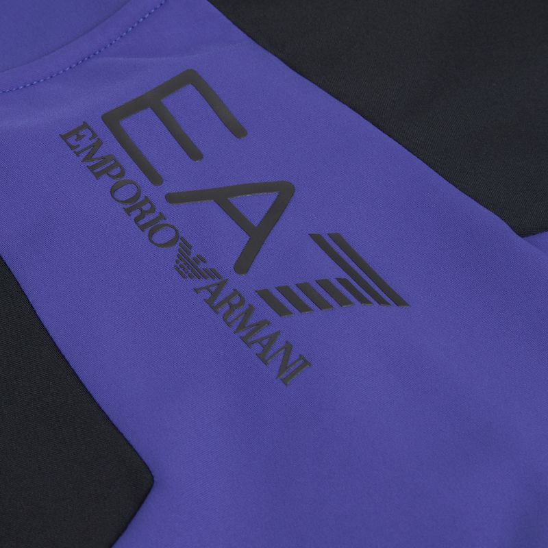 Pánská mikina EA7 Emporio Armani Ski Kitzbuhel Power Stretch Colorblock T-Top Fz clematis blue 3