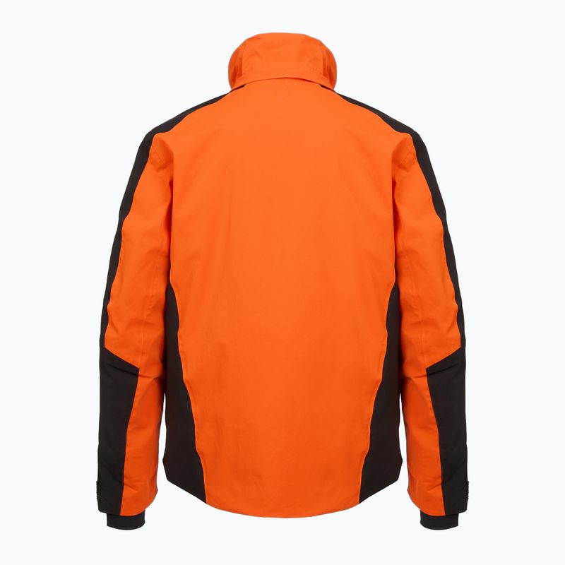 Pánská lyžařská bunda EA7 Emporio Armani Ski Kitzbuhel Protectum7 Graphic flame 7