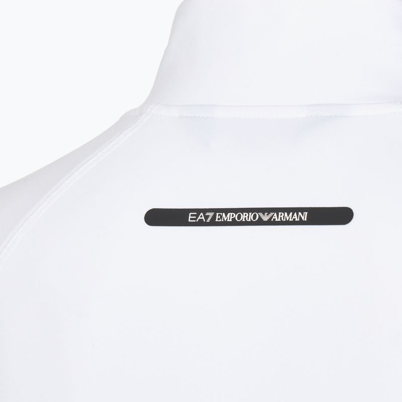 Pánská mikina EA7 Emporio Armani Ski Cortina Powerstretch Fz white 3