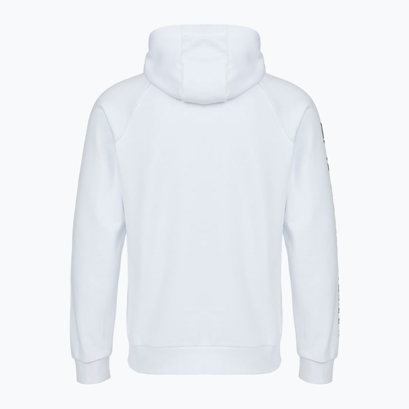 Pánská mikina Emporio Armani EA7 Train Logo Series Extended Logo Hoodie Fz white / black 2
