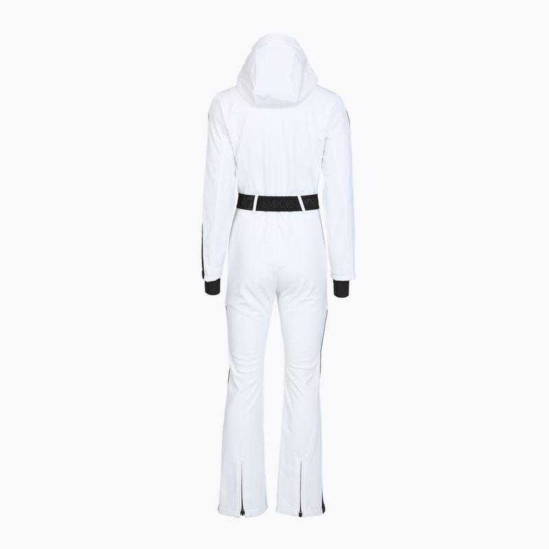 Dámská lyžařská kombinéza EA7 Emporio Armani Ski Kitzbuhel Softshell white 2