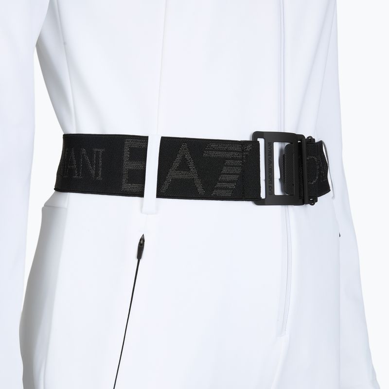 Dámská lyžařská kombinéza EA7 Emporio Armani Ski Kitzbuhel Softshell white 3