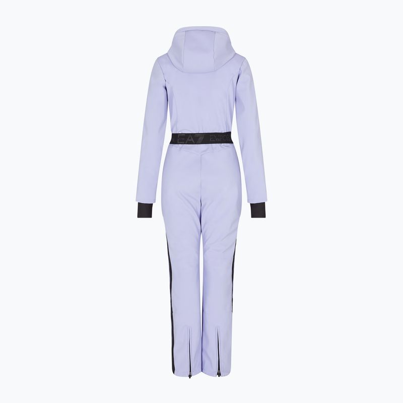 Dámská lyžařská kombinéza EA7 Emporio Armani Ski Kitzbuhel Softshell sweet lavender 2