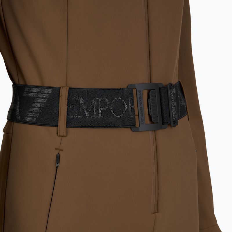 Dámská lyžařská kombinéza EA7 Emporio Armani Ski Kitzbuhel Softshell carafe 3