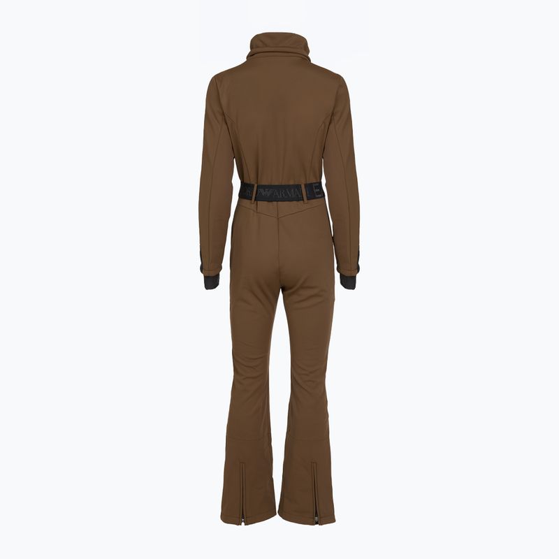 Dámská lyžařská kombinéza EA7 Emporio Armani Ski Kitzbuhel Softshell carafe 8