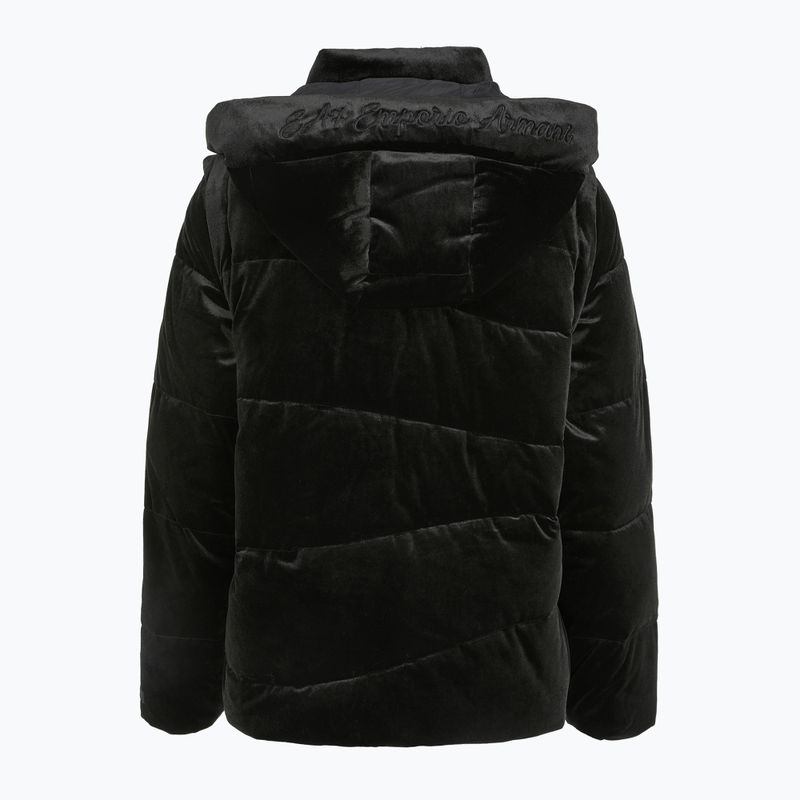 Dámská bunda EA7 Train Athletic Velour Extra Padded black 2
