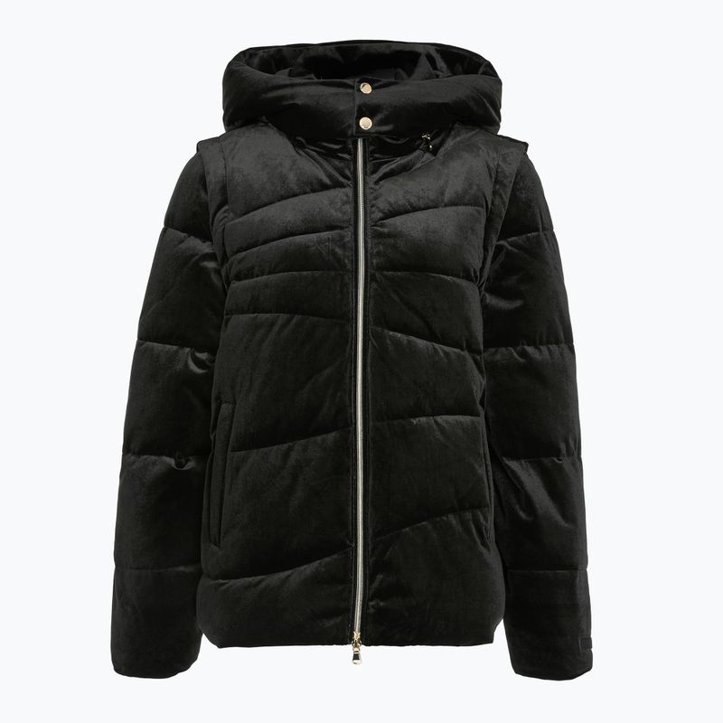 Dámská bunda EA7 Train Athletic Velour Extra Padded black 9