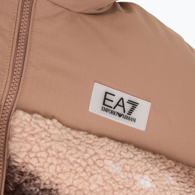 Dámská bunda EA7 Train Contemporary Sport Medium Padded fancy brownie stellar 3