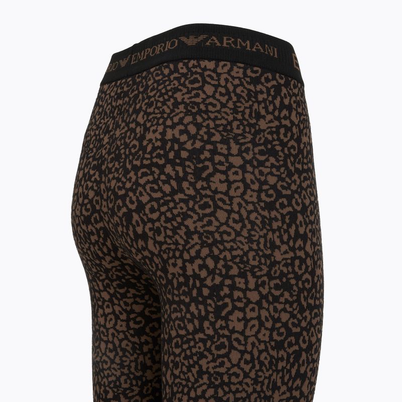 Dětský set termoprádla EA7 Emporio Armani Ski Jacquard Knitted fancy brown animalier 10
