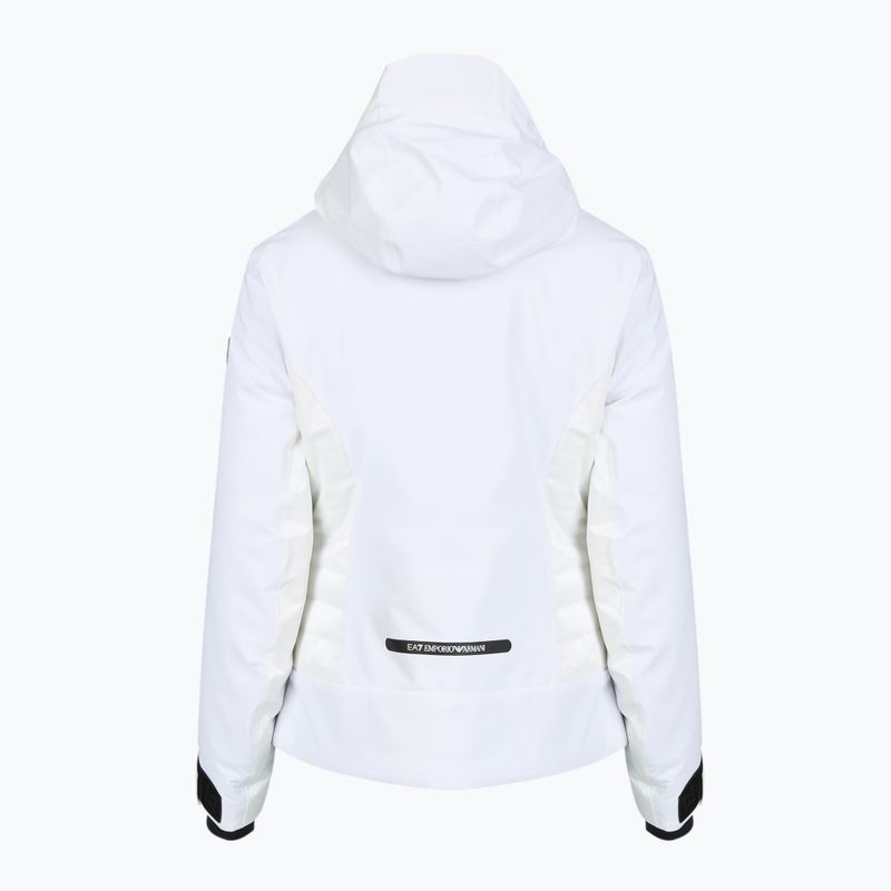 Dámská lyžařská bunda EA7 Emporio Armani Ski Cortina Toray Fashion white 2