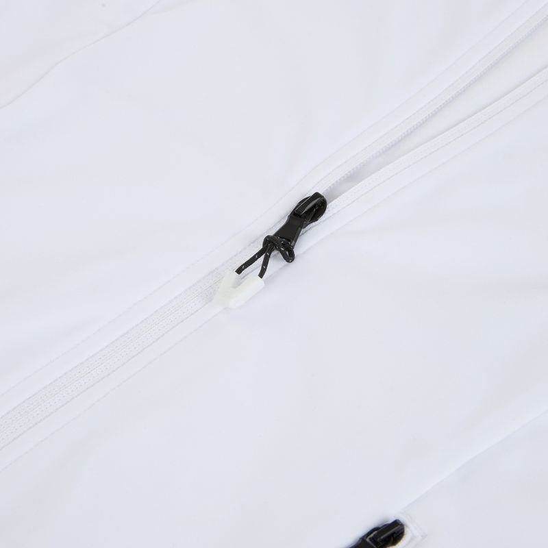 Dámská lyžařská mikina EA7 Emporio Armani Ski Cortina Powerstretch Fz white 3