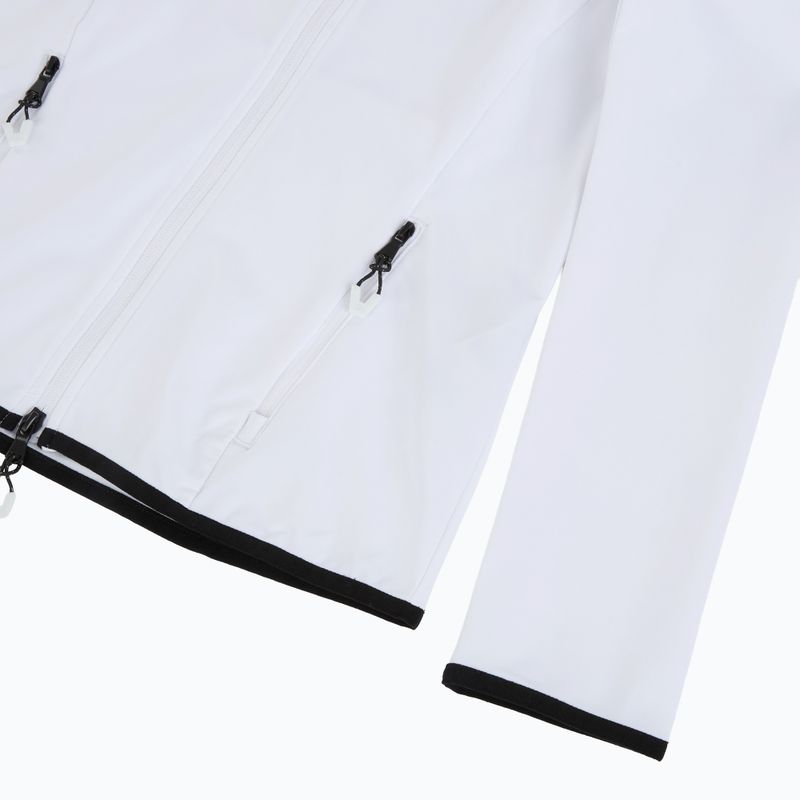 Dámská lyžařská mikina EA7 Emporio Armani Ski Cortina Powerstretch Fz white 4