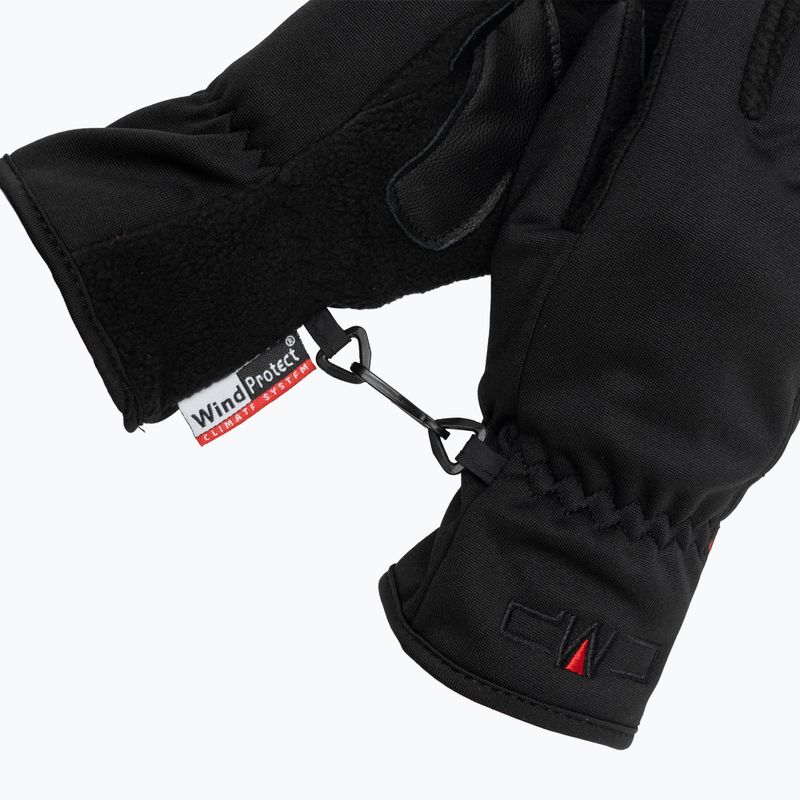 Pánské rukavice CMP 621107 Softshell black 5