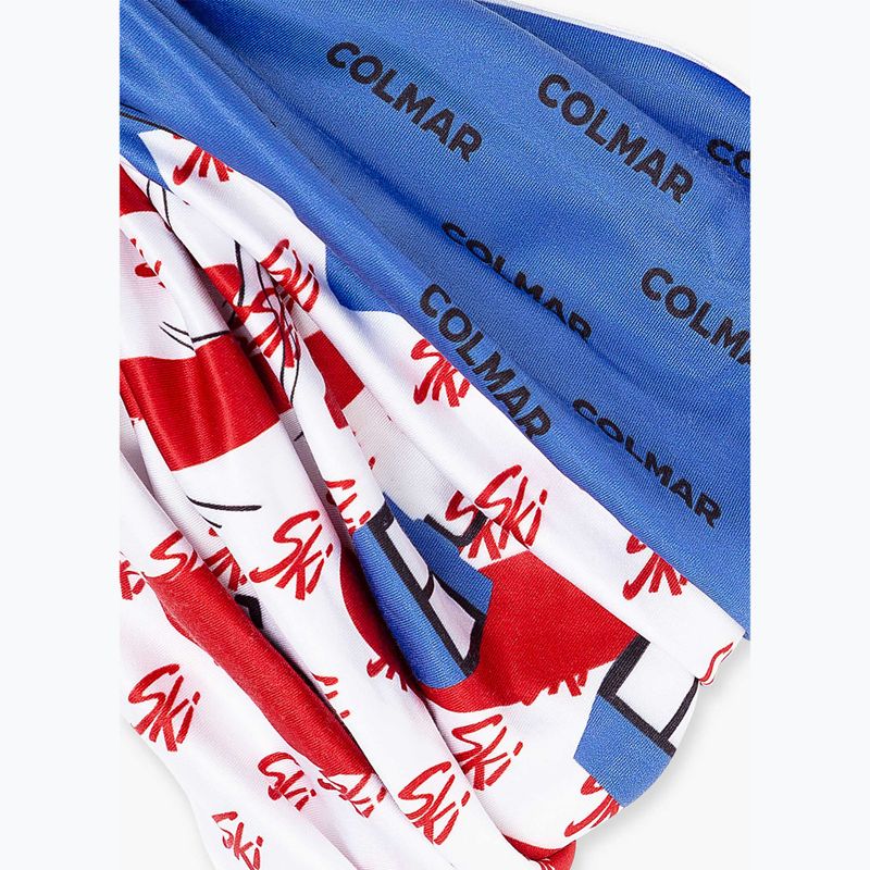 Nákrčník Colmar Skier white/ abyss blue/ red 3