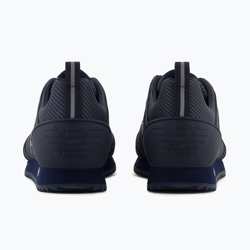 Boty EA7 Emporio Armani Black & White Carbon triple sky captain / silver 10