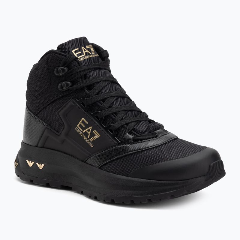 Boty EA7 Emporio Armani Ice Altura full black / gold