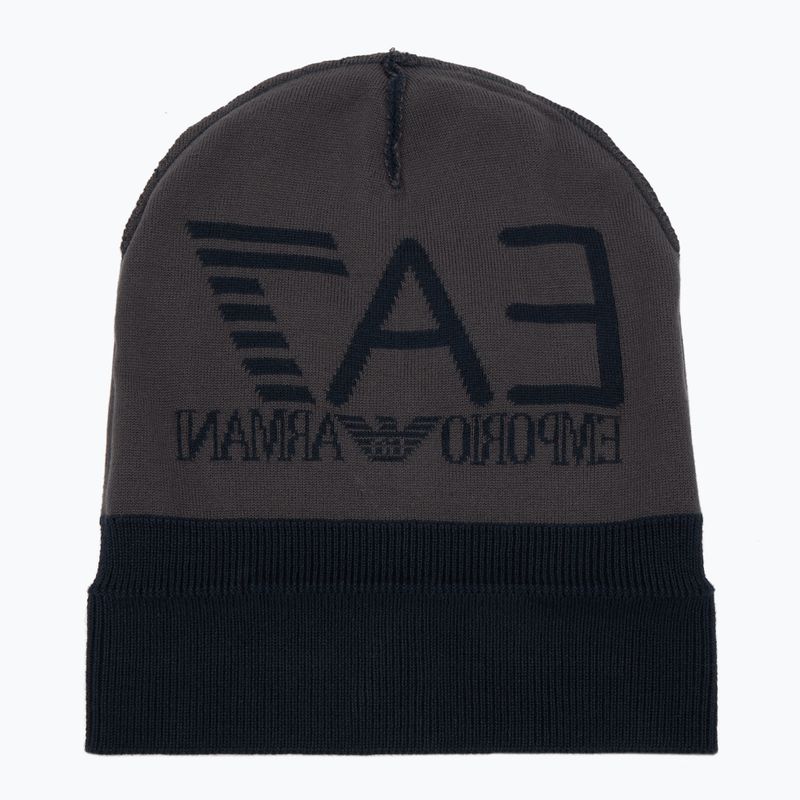 Zimní čepice EA7 Emporio Armani Mountain Visibility Beanie asphalt / black 4