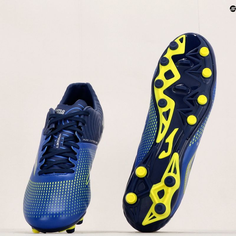Pánské kopačky Joma Xpander FG royal/green fluor 11