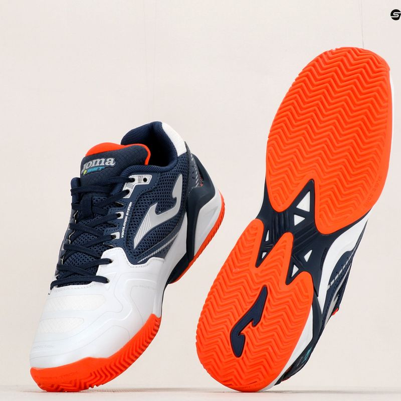 Pánská tenisová obuv Joma T.Set Padel navy blue and white TSETS2332P 13
