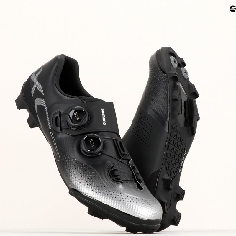 Shimano SH-XC702 pánské MTB cyklistické boty černé ESHXC702MCL01S45000 16