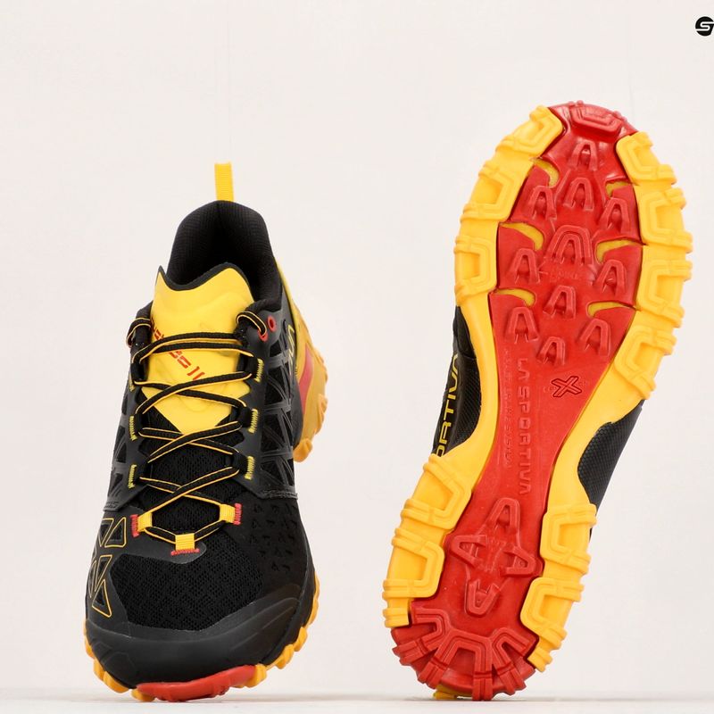 La Sportiva Bushido II pánská běžecká obuv black/yellow 36S999100 19