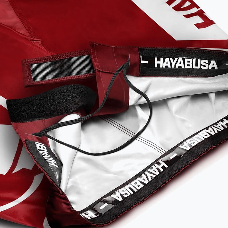 Hayabusa Icon Fight červené boxerky ICFS 6