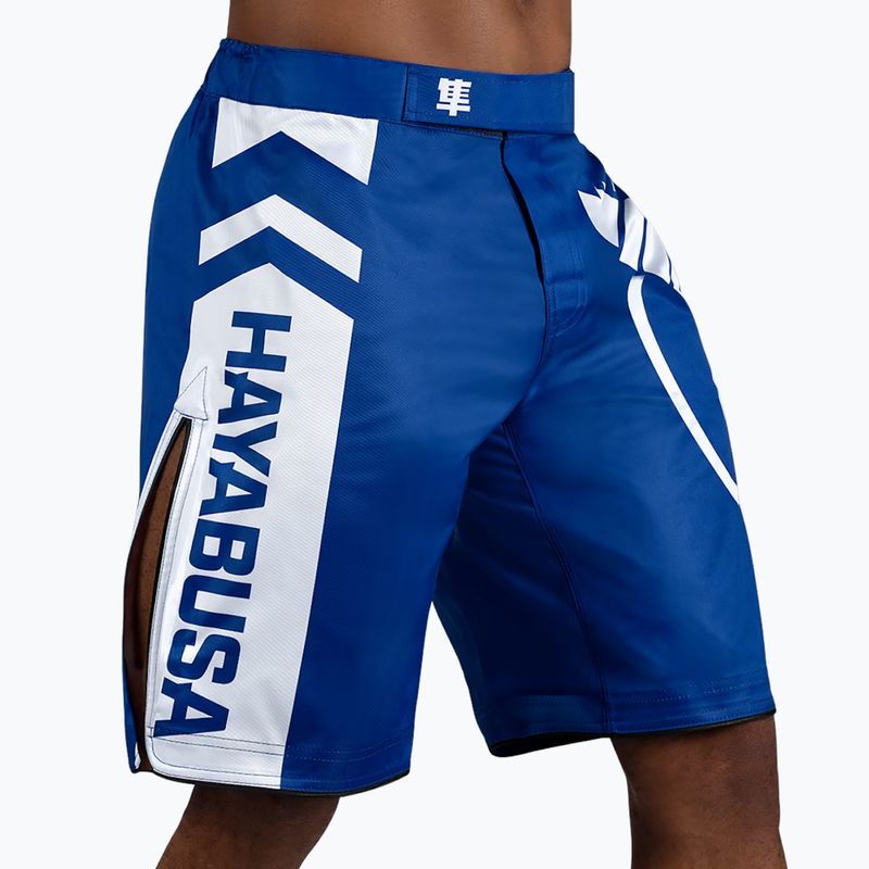 Tréninkové šortky Hayabusa Icon Fight blue/white 2