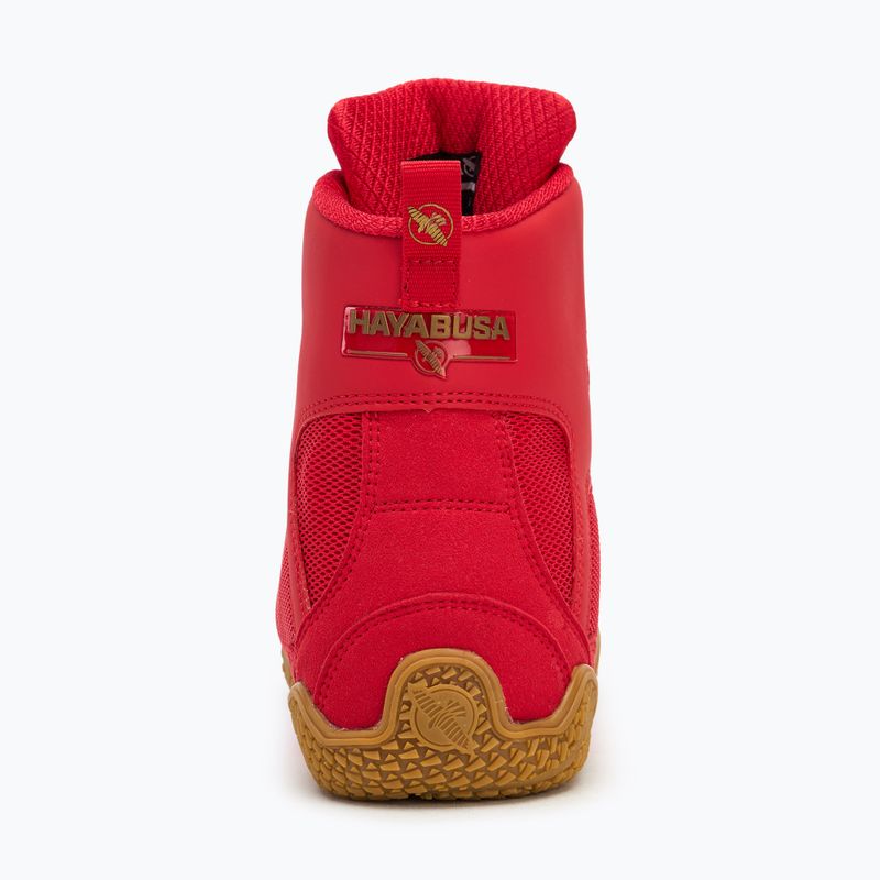 Pánské boxerské boty  Hayabusa Pro Boxing black red 6