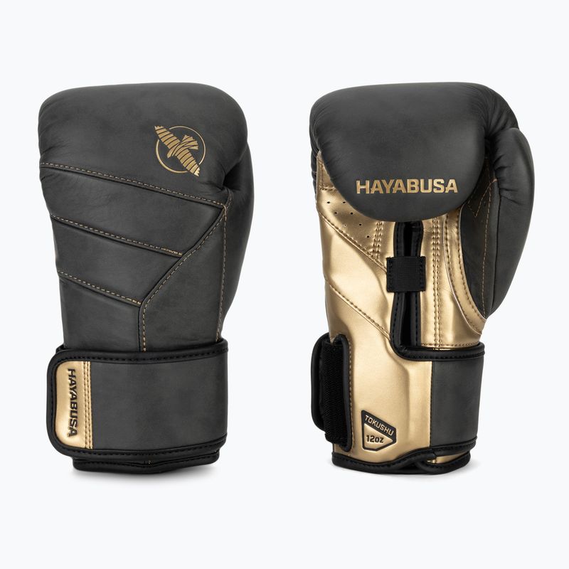 Boxerské rukavice Hayabusa T3 LX Vintage black/gold