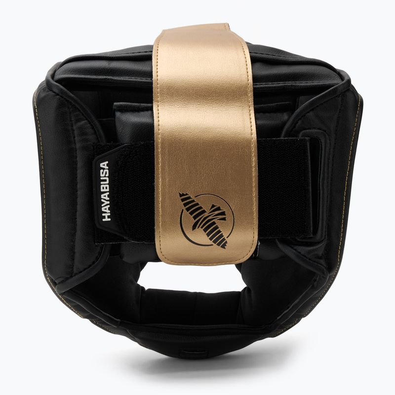 Boxerská helma Hayabusa T3 Headgear black/gold 5