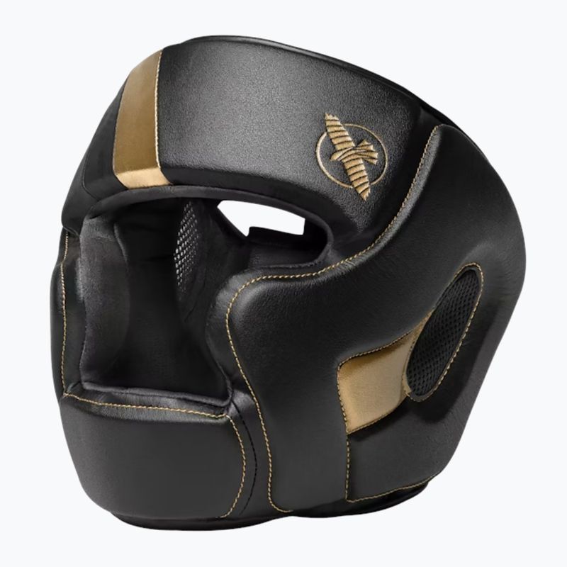 Boxerská helma Hayabusa T3 Headgear black/gold