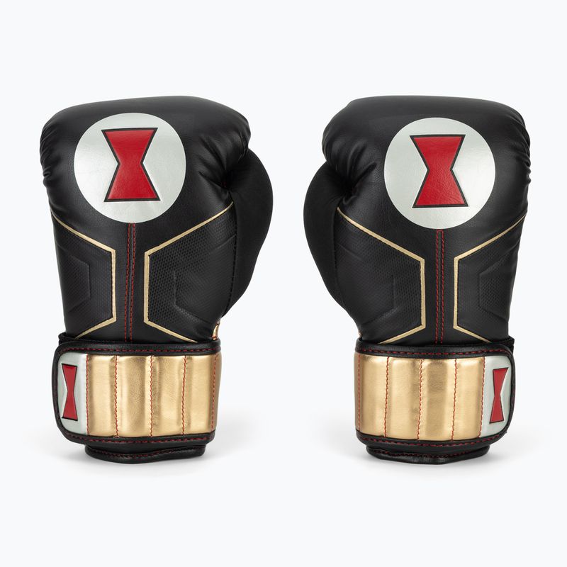 Boxerské rukavice Hayabusa Marvel's Black Widow black/red 2