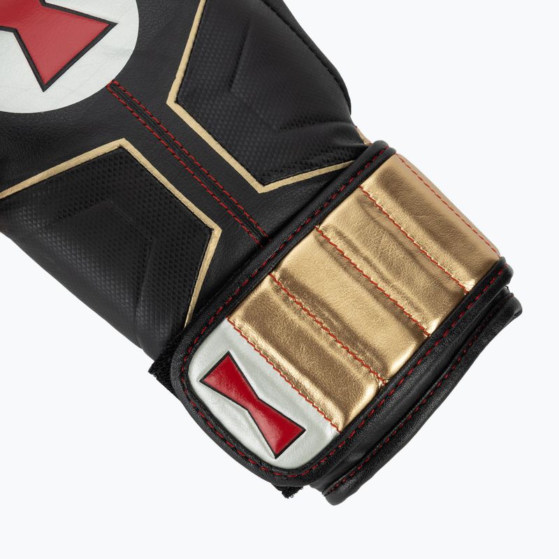 Boxerské rukavice Hayabusa Marvel's Black Widow black/red 6
