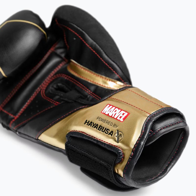 Boxerské rukavice Hayabusa Marvel's Black Widow black/red 3