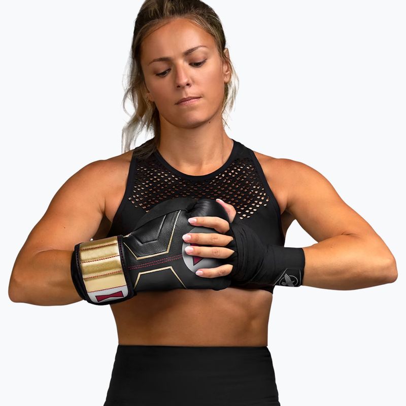 Boxerské rukavice Hayabusa Marvel's Black Widow black/red 5